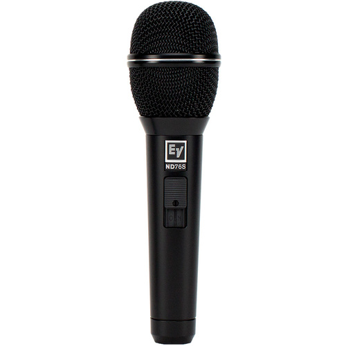 Electro-Voice ND76S Dynamic Cardioid Vocal Microphone with On/Off Switch