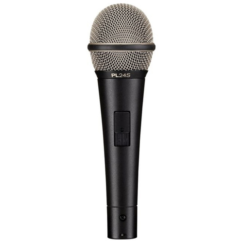 Electro-Voice PL24S Dynamic Supercardioid Vocal Microphone with On/Off Switch