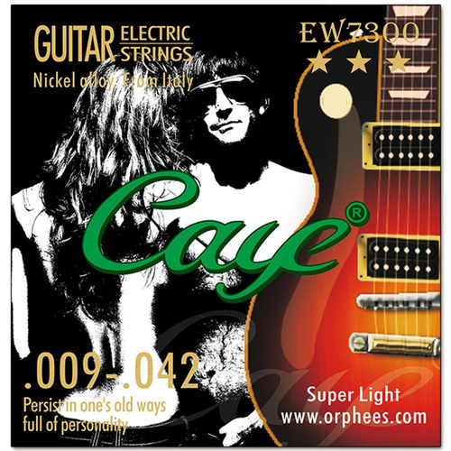 Caye Orphee EW7300 Super Light 9-42 Electric Guitar Strings