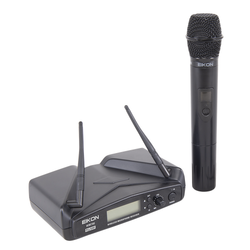 Eikon WM700MA Handheld Wireless Microphone System 516-562Mhz with USB Power Adapter and ABS Case
