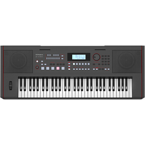 ROLAND E-X50 Arranger Keyboard - Professional Sounds, Integrated Speakers, Stylish Design, Rich Acoustic Pianos, Full-Band Sound