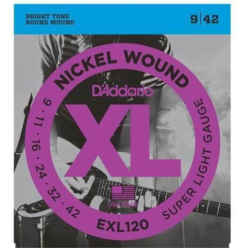 D'Addario XL Nickel Wound Electric Guitar String Set 10.5/48 NW Reg Light Plus