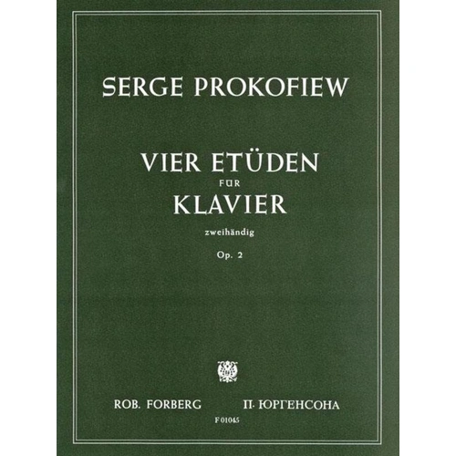 Prokofiev - Four Etudes Op. 2 for Piano