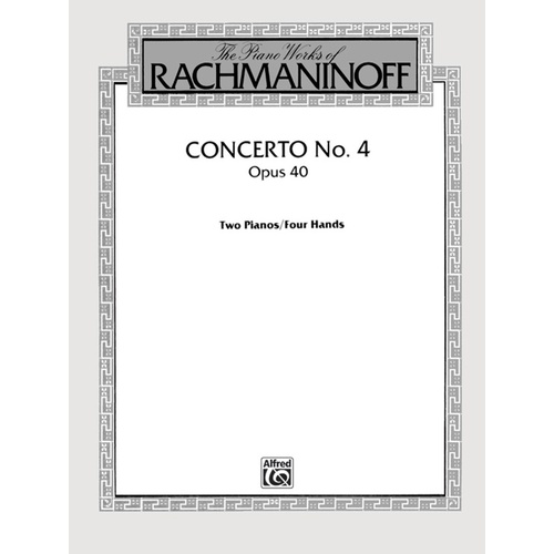 Concerto No 4 Op 40 G Min 2P4H