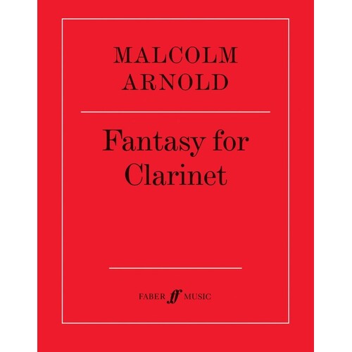 Arnold - Fantasy For Clarinet (Softcover Book)