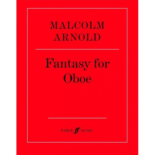 Arnold - Fantasy For Oboe (Softcover Book)