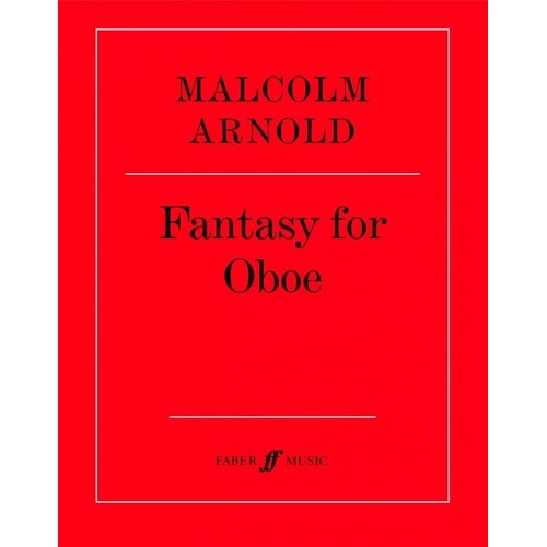 Arnold - Fantasy For Oboe (Softcover Book)