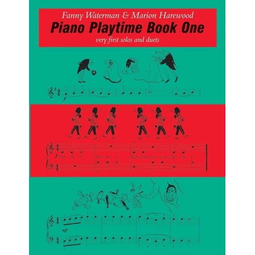 Piano Playtime Book 1 by Faber Music - 24 Pages, Over 50 Simple Pieces, Repertoire for Young Pianists