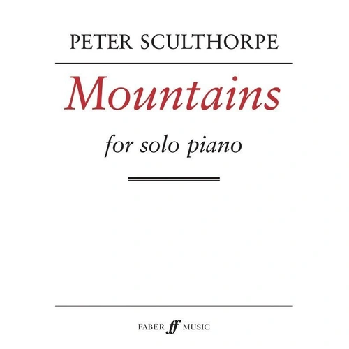 Sculthorpe - Mountains for Piano Solo, Faber Music, 8 Pages