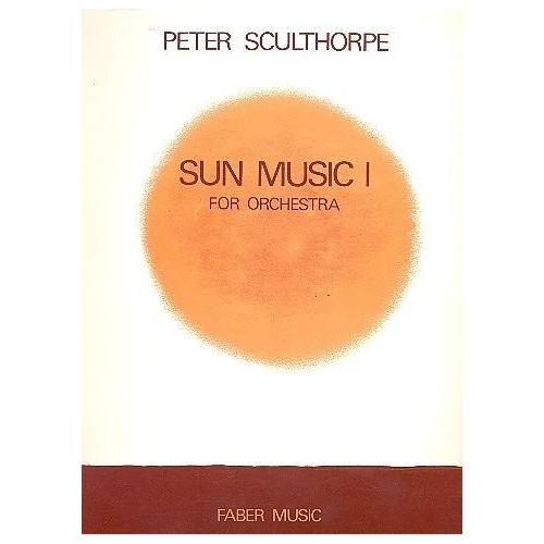 Sculthorpe - Sun Music I for Orchestra Full Score