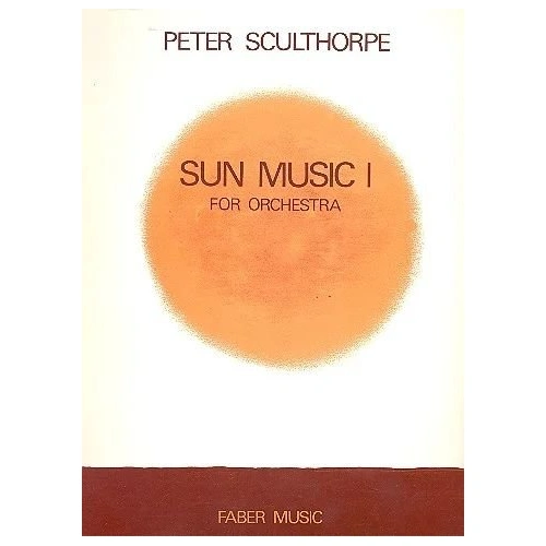 Sculthorpe - Sun Music I for Orchestra Full Score