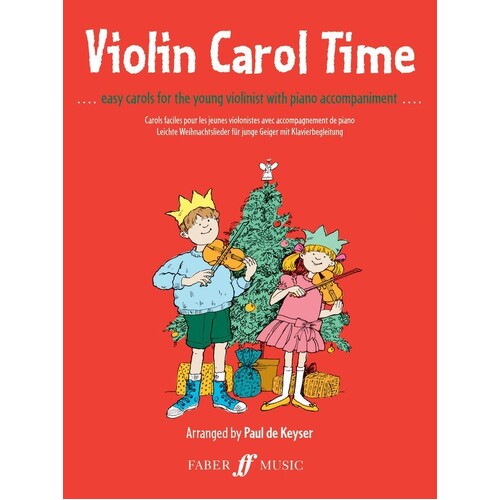 Violin Carol Time Violin/Piano (Softcover Book)