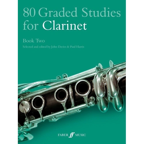 80 Graded Studies for Clarinet Book 2 by John Davies and Paul Harris
