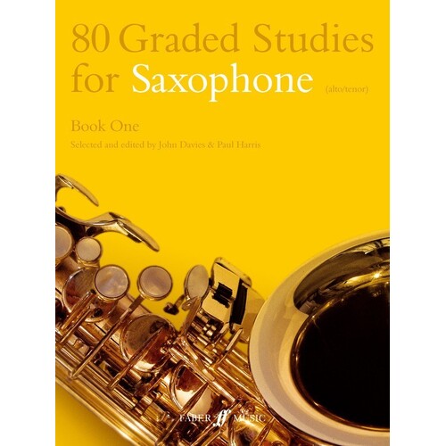 80 Graded Studies For Sax Book 1 (Softcover Book)