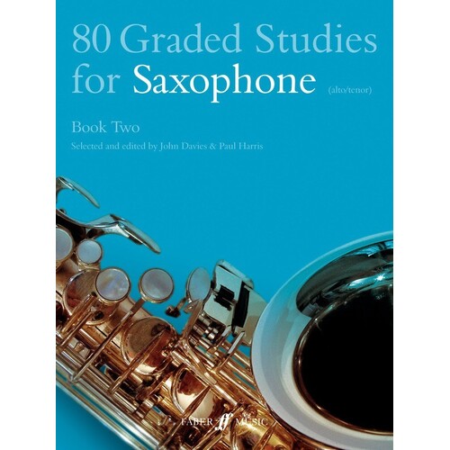 80 Graded Studies For Sax Book 2 (Softcover Book)