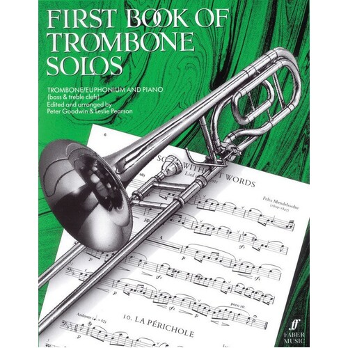First Book Of Trombone Solos (Softcover Book)