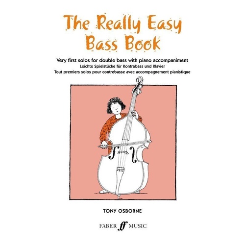 Really Easy Bass Book by Tony Osborne - 44 Pages for Double Bass Beginners