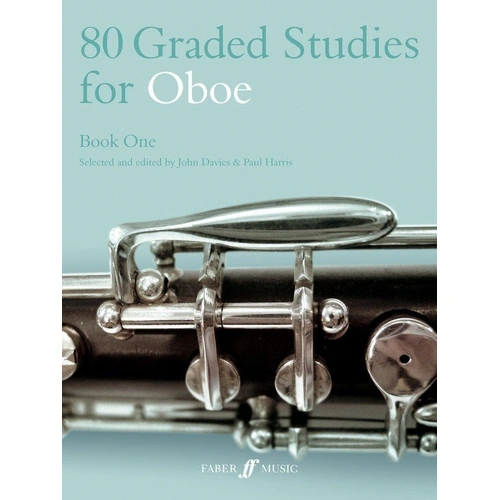 80 Graded Studies for Oboe Book 1 by John Davies and Paul Harris