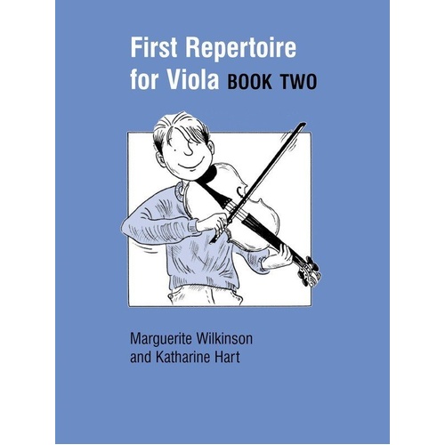 First Repertoire for Viola Book 2 by Katherine Hart & Marguerite Wilkinson, 44 pages, Faber Music