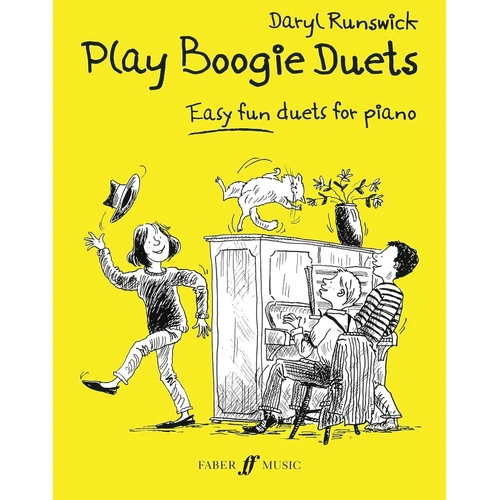 Runswick Play Boogie Duets for Piano by Daryl Runswick - 9 Easy Duets in Rock, Jazz, and Pop Styles, 32 Pages, Faber Music