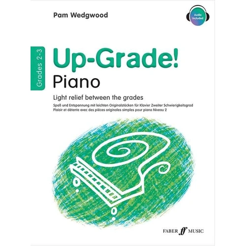 Up-Grade! Piano Grades 2-3 by Pam Wedgwood, Faber Music, 24 pages