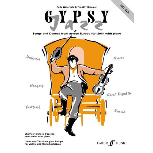 Gypsy Jazz Easy Level Violin/Piano (Softcover Book)