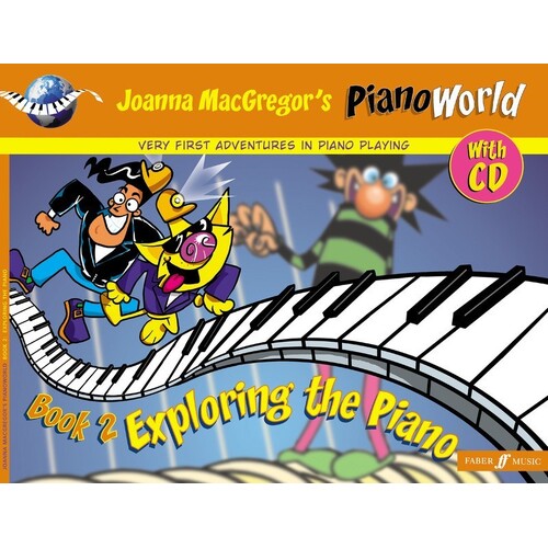 Pianoworld Book 2 Exploring The Piano Softcover Book/CD