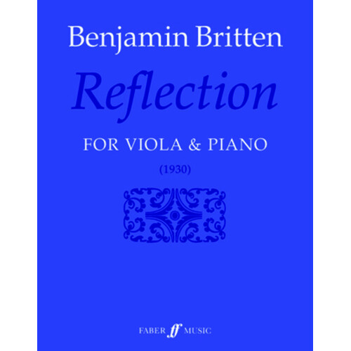 Britten - Reflection Viola/Piano (Softcover Book)