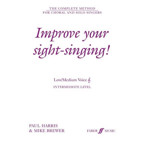 Improve Your Sight Singing! Int L/M Treb (Softcover Book)