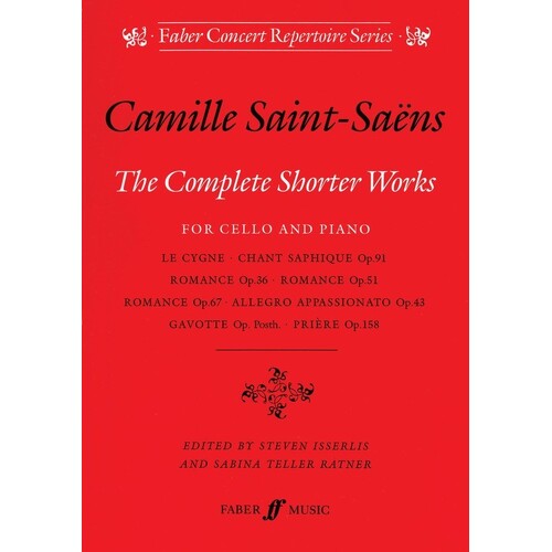 Complete Shorter Works Cello/Piano (Softcover Book)