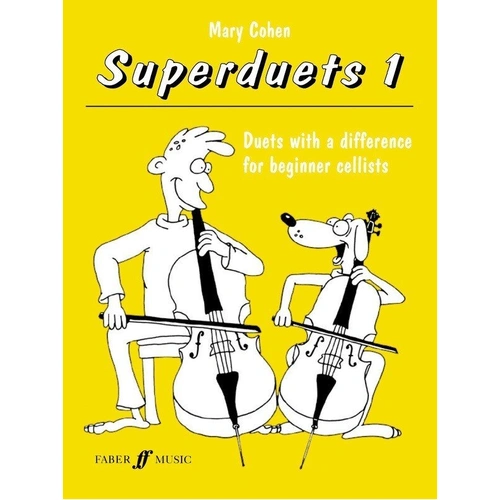 Superduets Cello Duets Book 1 by Mary Cohen