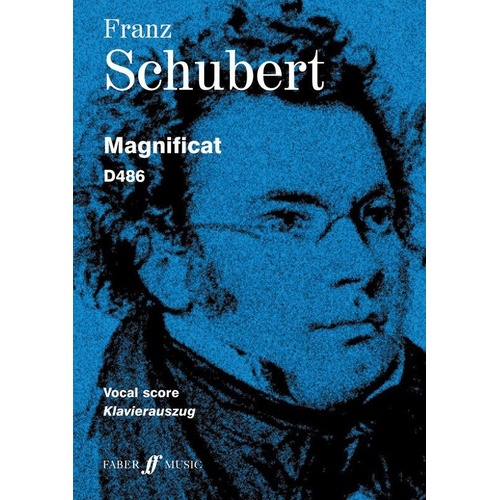 Schubert Magnificat Vocal Score - Choral Edition, Faber Music, 24 Pages