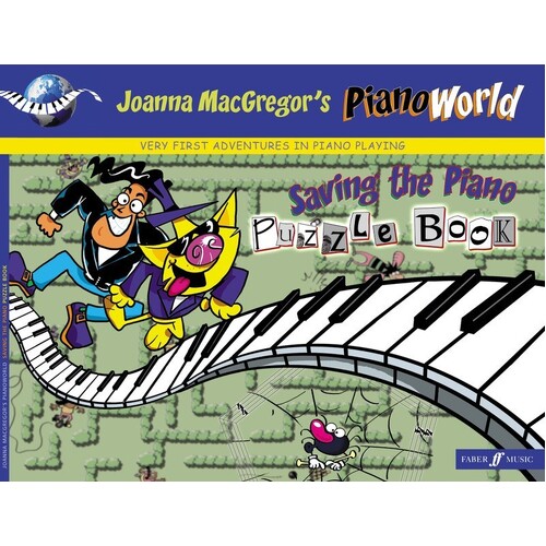 Pianoworld Saving The Piano Puzzle Book (Softcover Book)