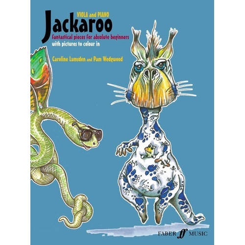 Jackaroo Viola Book by Caroline Lumsden & Pam Wedgwood, 32 Pages, Faber Music