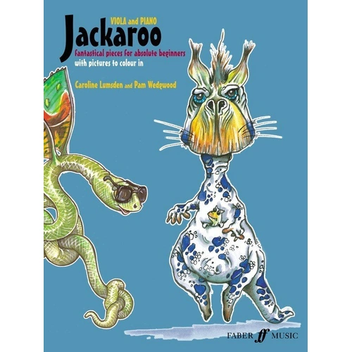 Jackaroo Viola Method Book by Caroline Lumsden & Pam Wedgwood, 32 Pages, Faber Music