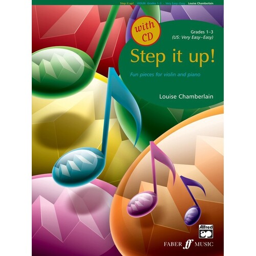 Step It Up! Violin And Piano And CD (Softcover Book/CD)