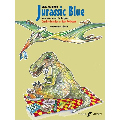 Jurassic Blue Viola/Piano (Softcover Book)