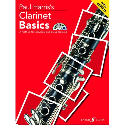 Clarinet Basics Pupil's Book by Paul Harris with Online Audio, 64 Pages, Faber Music