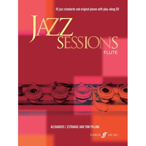 Jazz Sessions Flute/CD (Softcover Book/CD)