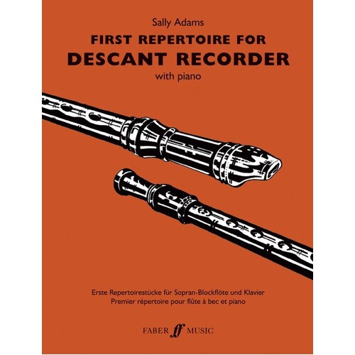First Repertoire Desc Recorder/Piano (Softcover Book)