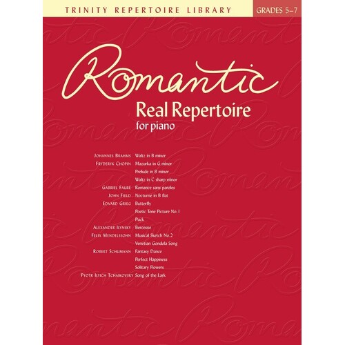 Romantic Real Repertoire For Piano (Softcover Book)