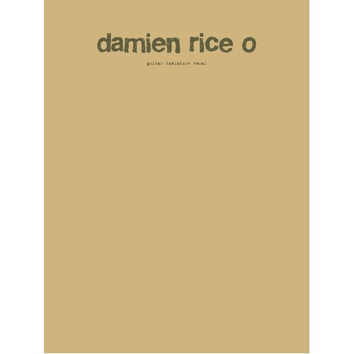 Damien Rice O Guitar TAB (Softcover Book)