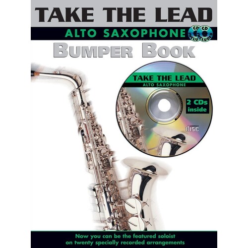 Bumper Take The Lead Alto Sax Softcover Book/CD