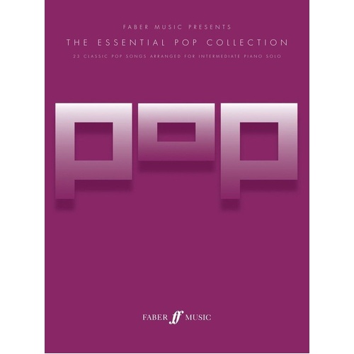Essential Pop Collection Piano by Richard Harris, 80 Pages, Faber Music, Intermediate Level, 20 Classic Pop Songs for Piano Solo