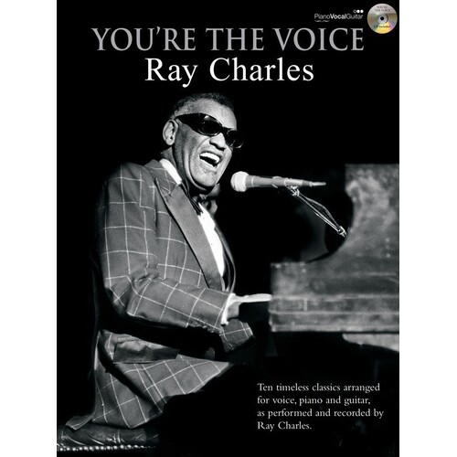 You'Re The Voice Ray Charles PVG/CD (Softcover Book/CD)