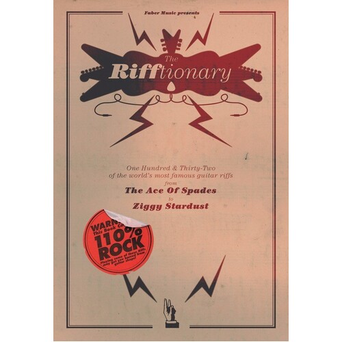 Rifftionary Chord Songbook (Softcover Book)