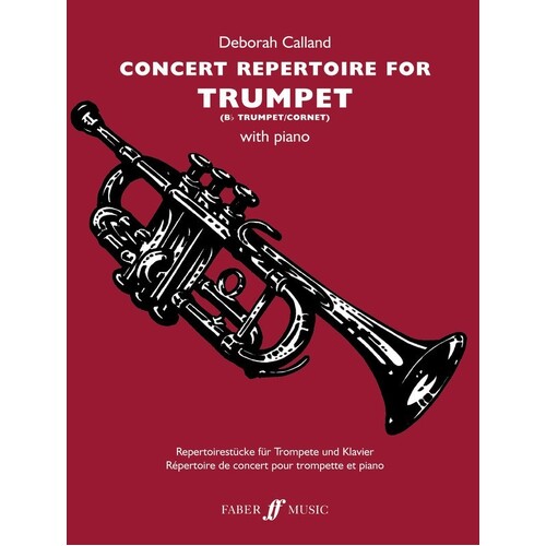Concert Repertoire For Trumpet (Softcover Book)