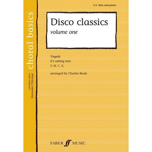 Disco Classics Vol1 SA/Men (Softcover Book)