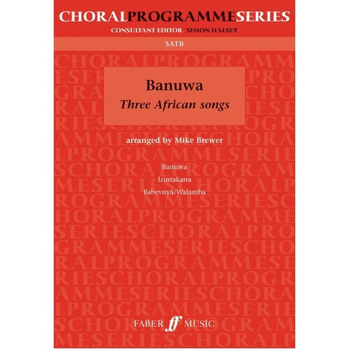Banuwa Three African Songs SATB (Softcover Book)