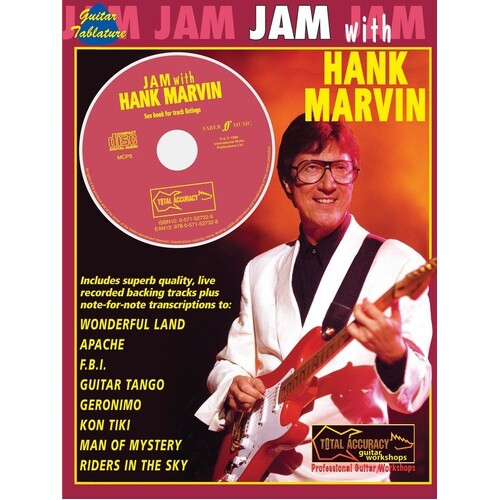 Jam With Hank Marvin Gtab/CD (Softcover Book/CD)